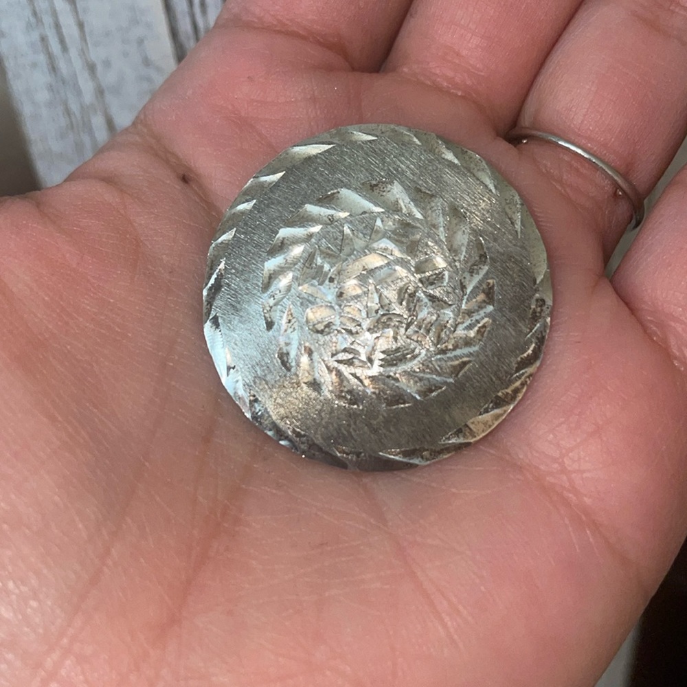 Sterling silver brooch/pendant
